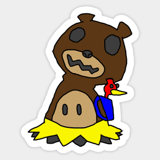 Banjo Kazooie Trash Doll Sticker